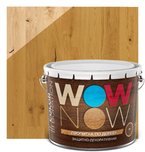 Пропитка по дереву Wow Now защитно-декоративная с льняным маслом