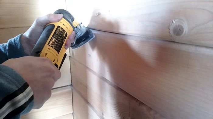 шлифовка дома из клееного бруса шлифовка дома из клееного бруса